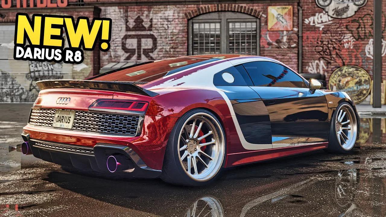 NFS Unbound - DARIUS AUDI R8 V10 PERFORMANCE Customization | Max Build ...