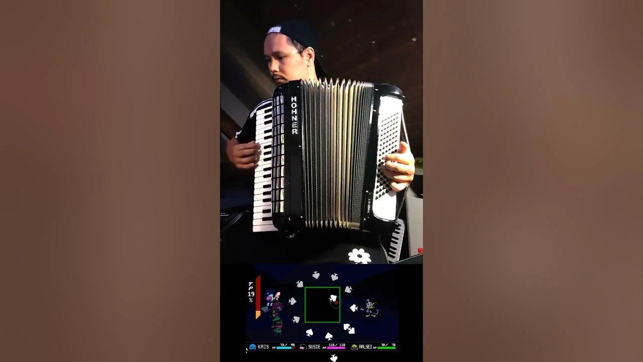 Jevil theme is made for accordion as a wise man said jevil deltarune
