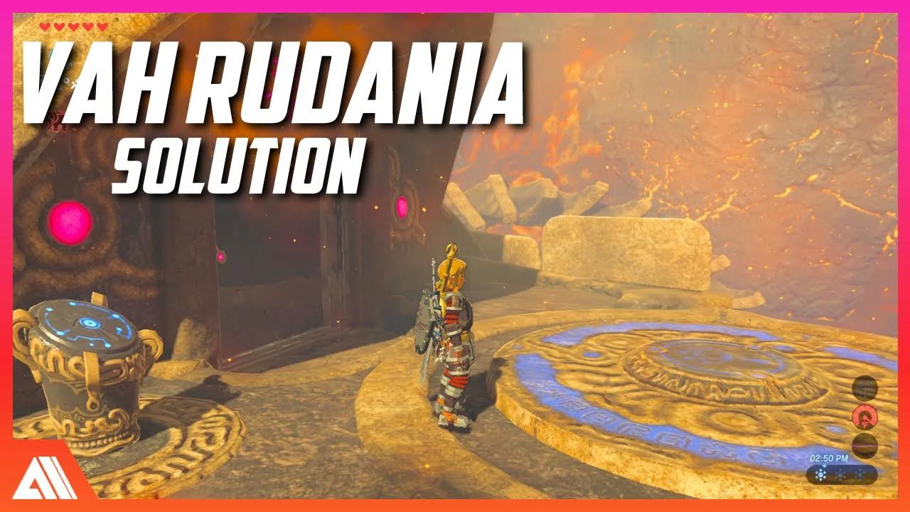 How To Solve The Divine Beast Vah Rudania | Zelda Breath of the Wild ...