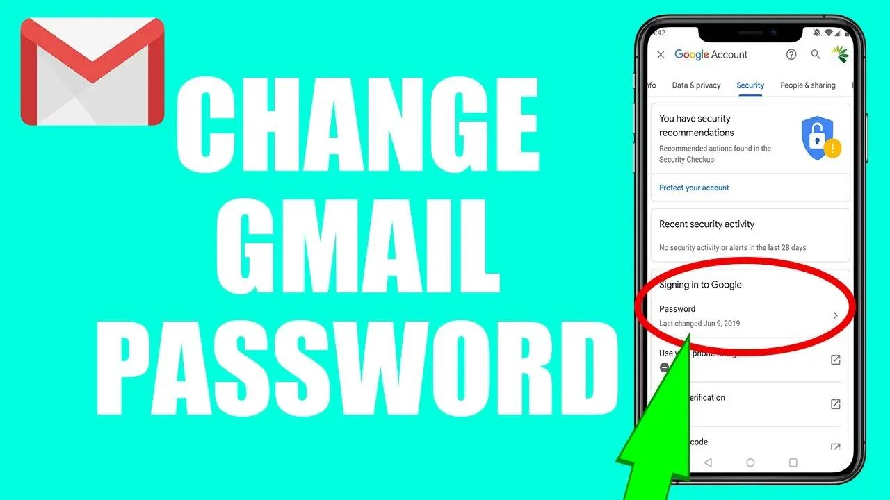 How To Change Password On Gmail Account 2022 Change Gmail Password
