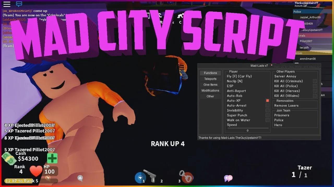 Читы роблокс max mods. Роблокс мад сити. скрипт мэд сити. читы на роблокс. roblox mad city script.