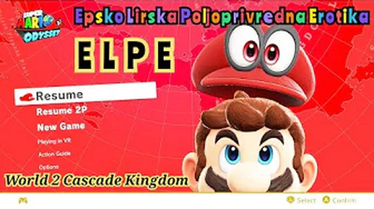 Super Mario Odyssey Cascade Kingdom