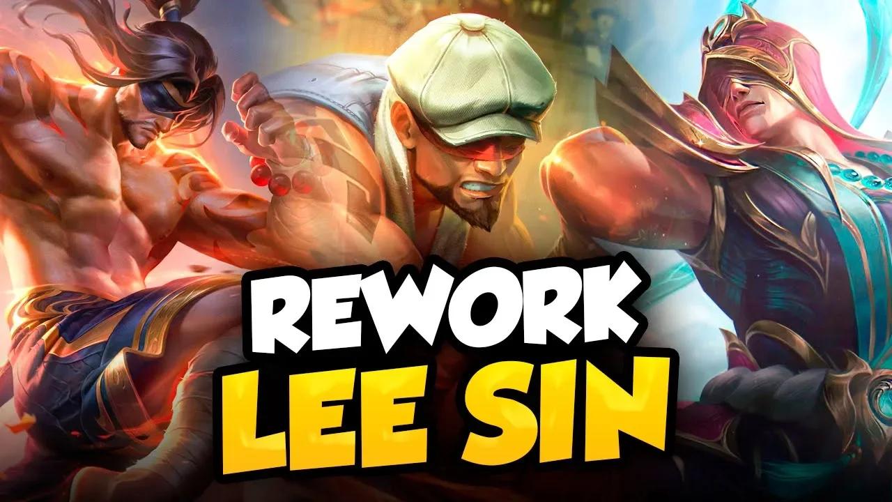 NUEVO REWORK LEE SIN - TODAS LAS SKINS ACTUALIZADAS - League Of Legends