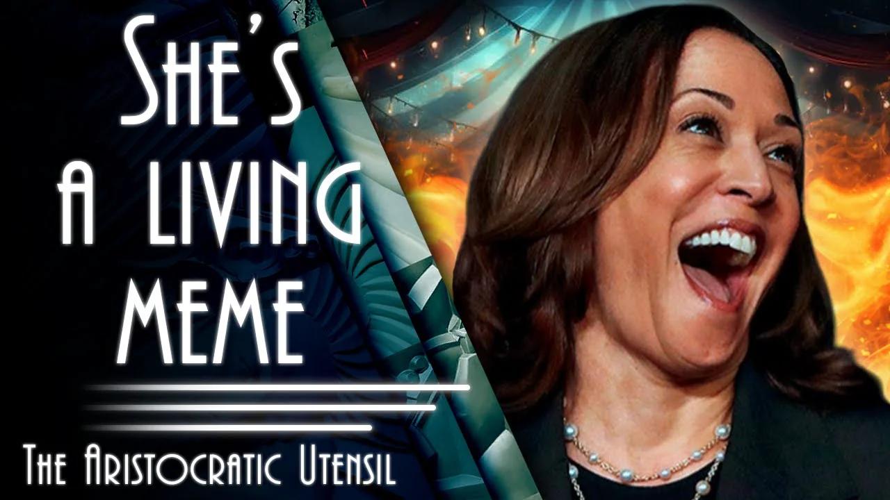 Kamala Unscripted - A Walking Meme That Ducks Debates..