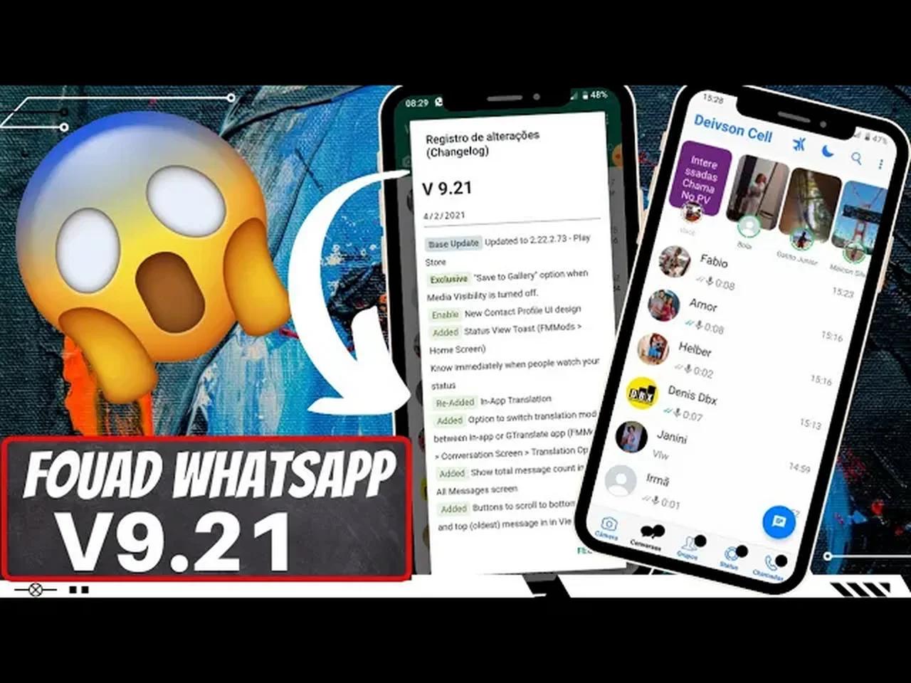 COMO BAIXAR E INSTALAR O FOUAD WHATSAPP (ATUALIZADO 2022) VERSÃO