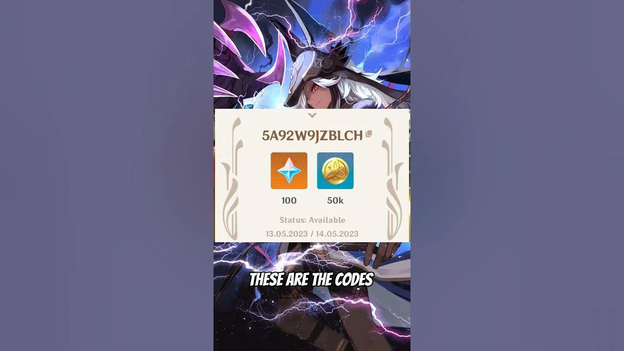 New Working Redeem Codes||Genshin Impact 3.7 Live Stream Redeem Codes ...