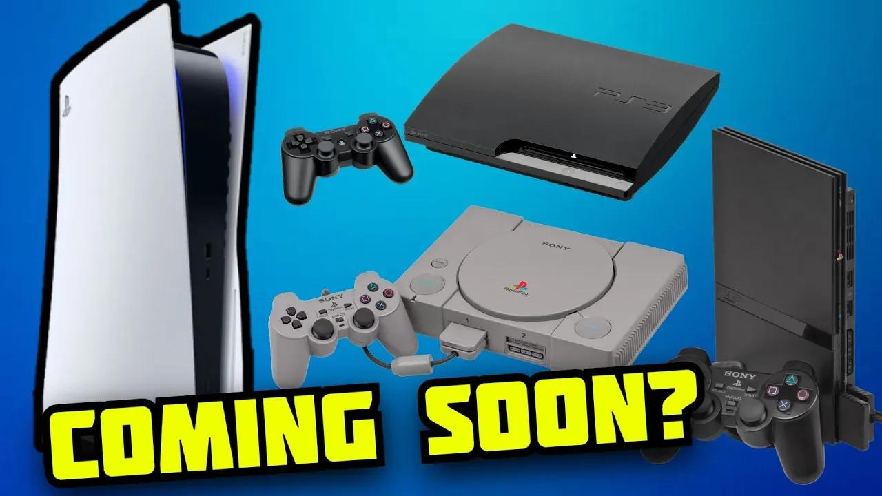 Ps5 Adding Ps3 Ps2 And Ps1 Backward Compatibility