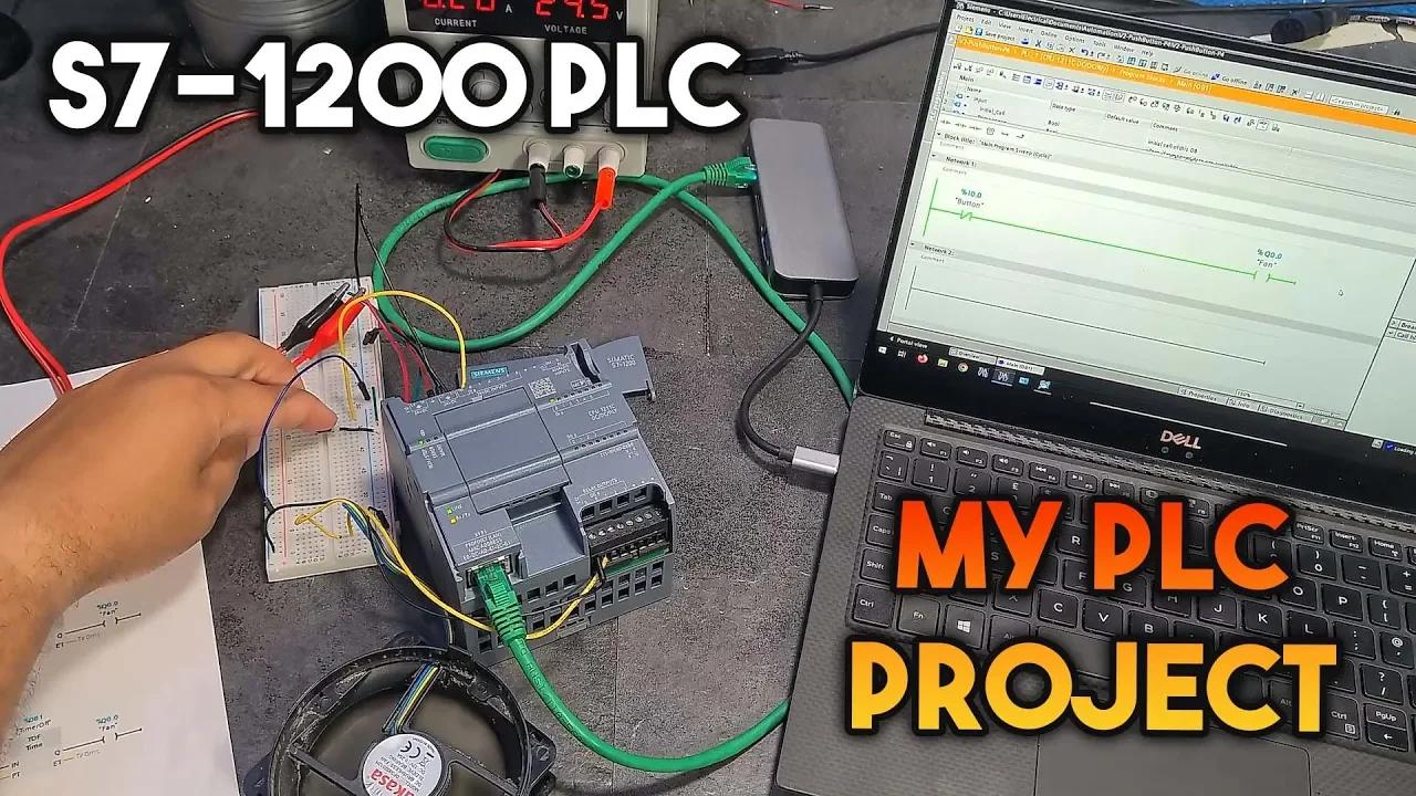 The Siemens S7-1200 - My First PLC Project #1