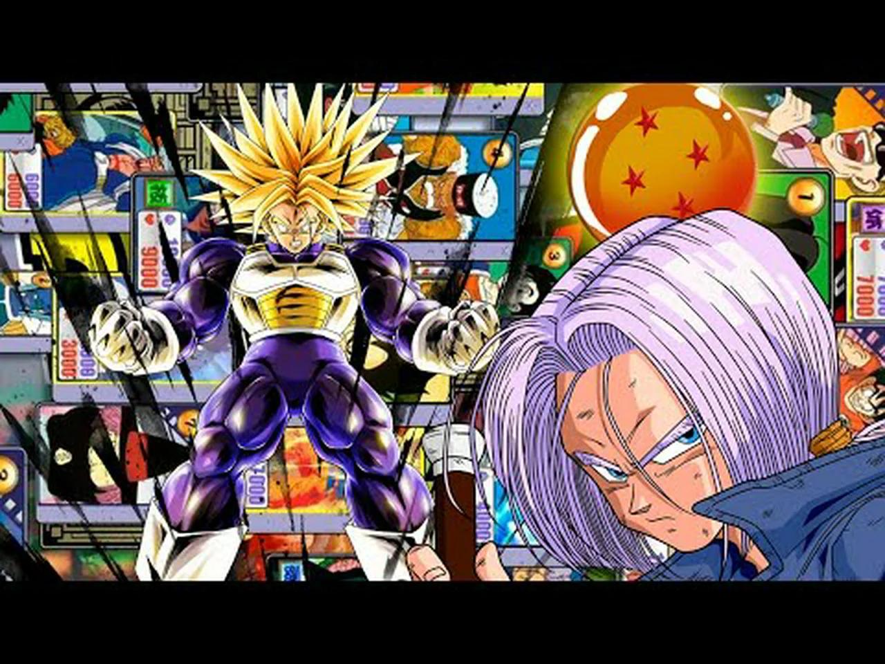 Trunks Mysterious Warrior Deck DB Card Warriors