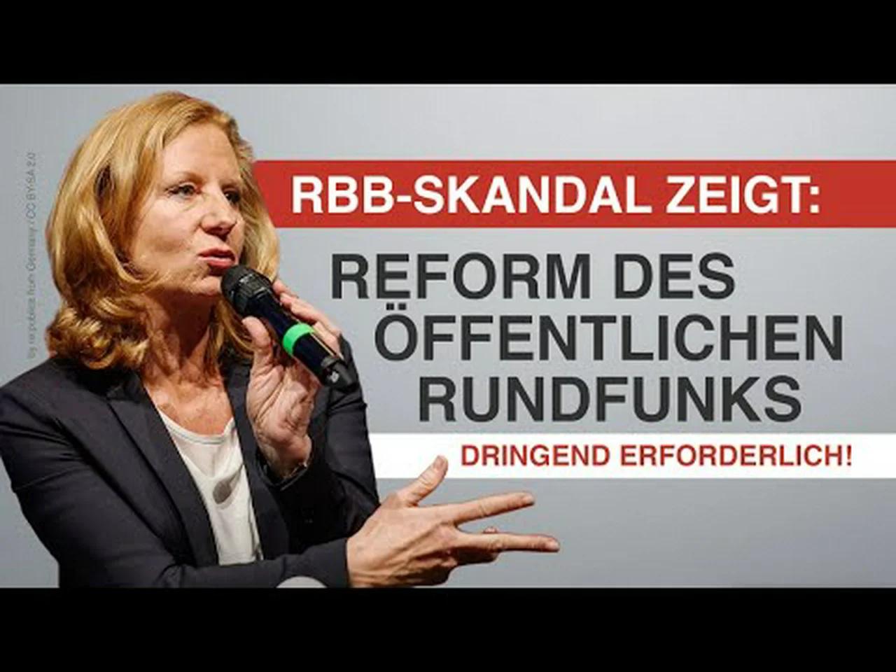 RBB-Skandal Zeigt: Reform Des öffentlichen Rundfunks Dringend Erforderlich!