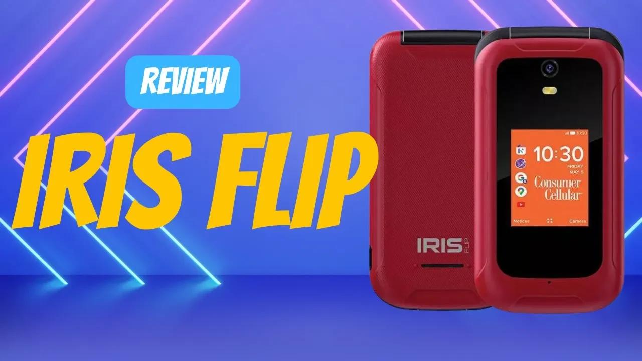 IRIS Flip Phone Review Best KaiOS Phone So Far!