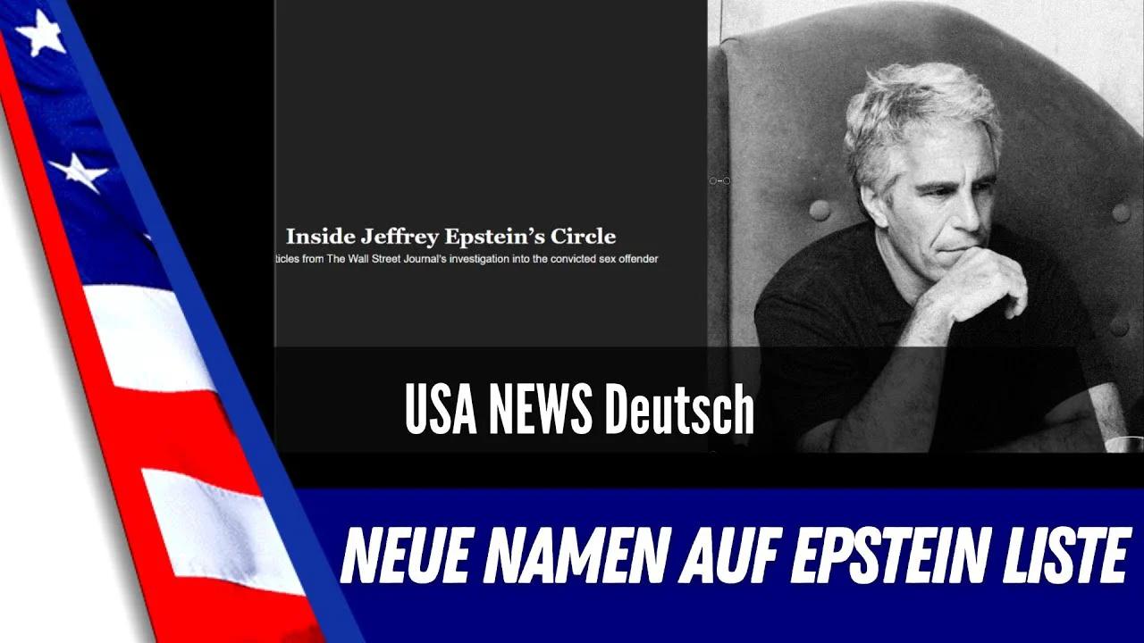 Neue Namen Auf Der Epstein Liste'