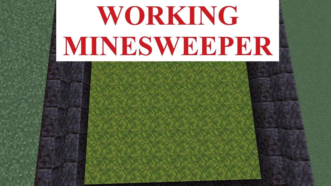 Building A Working Minesweeper Minigame For Minecraft Bedrock