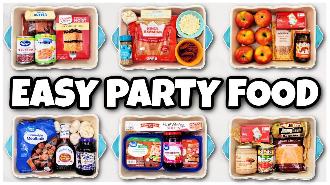 *Extremely* Easy & Budget-Friendly Party Foods