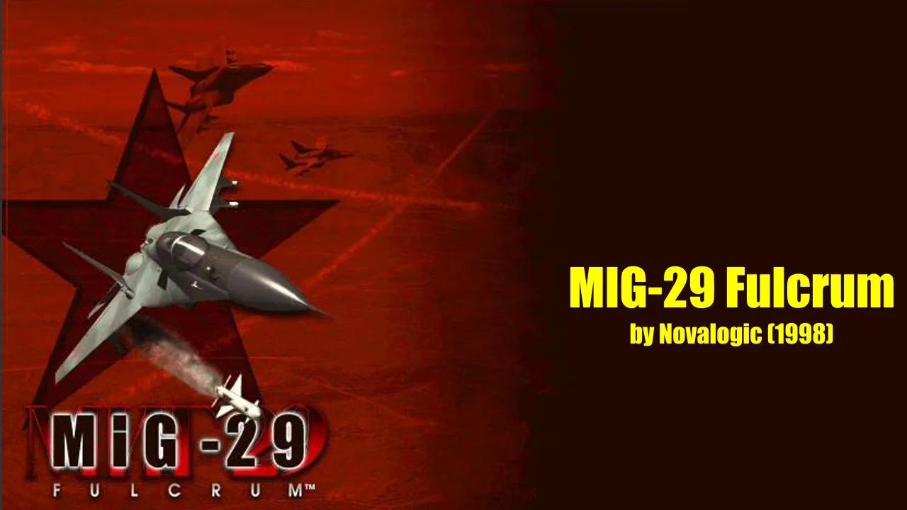 RED JETS (PC Classic) classic jet fighters such as MiG-29 Fulcrum, Yak