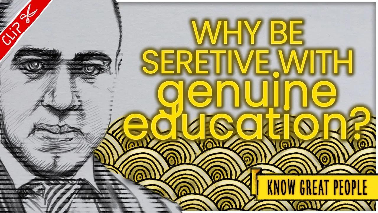 Why Be Secretive With Genuine Education? | Food Service Industry : IKGP ...