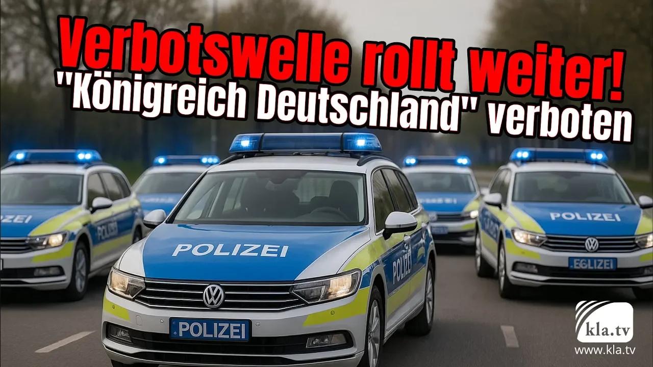 Verbotswelle rollt weiter: Innenministerium verbietet „Königreich Deutschland“