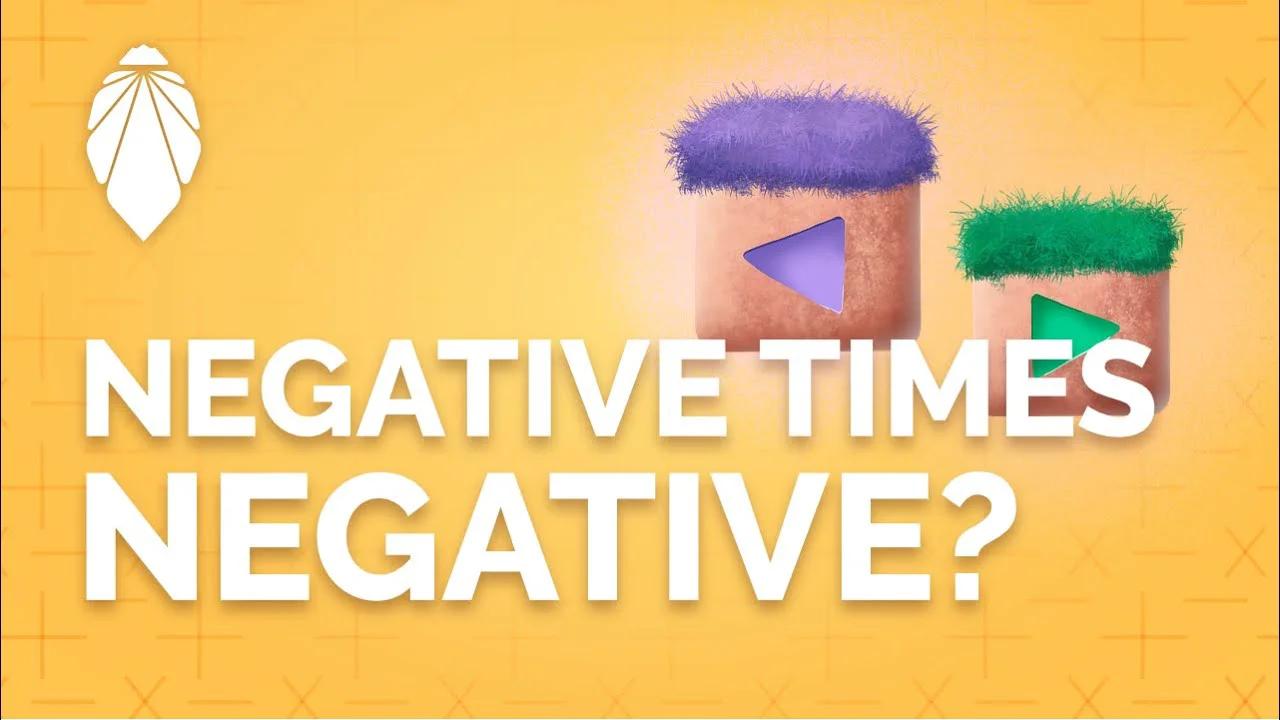 How to multiply negative numbers and why -1 times -1 equals 1! Math ...