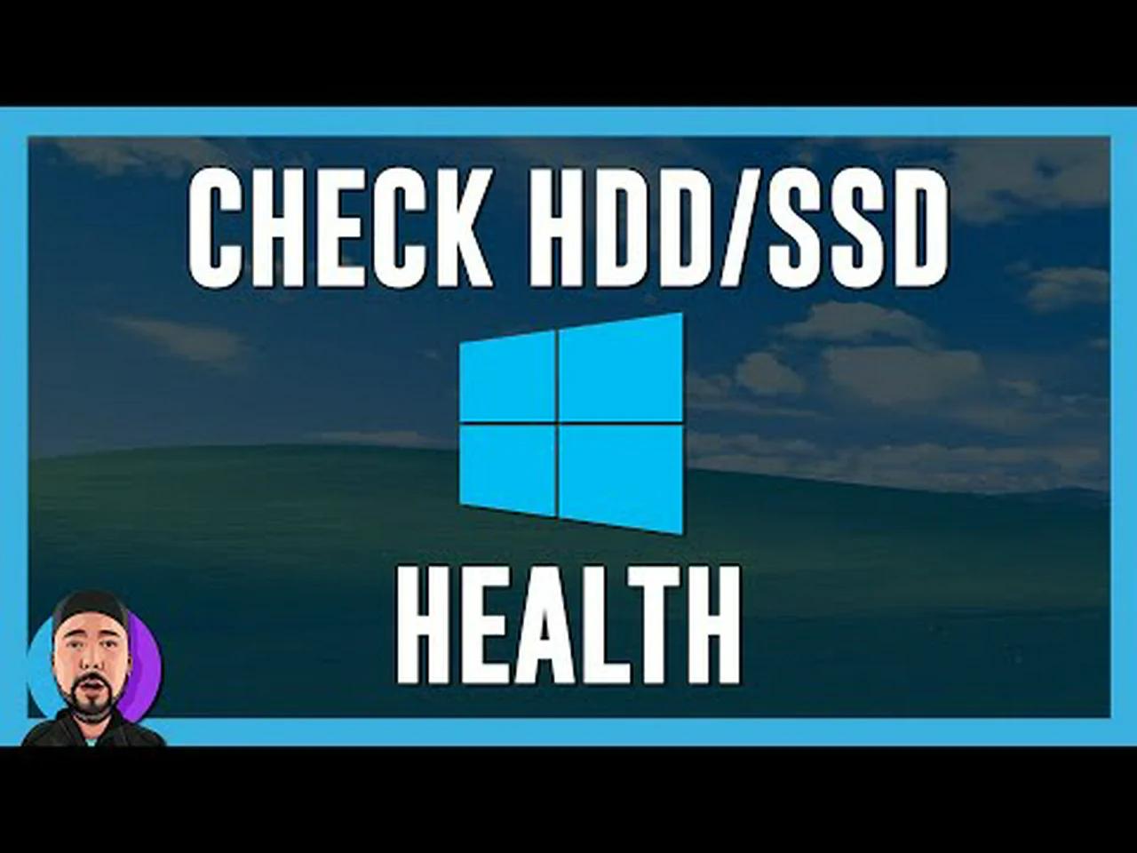 how to check hard drive health via cmd