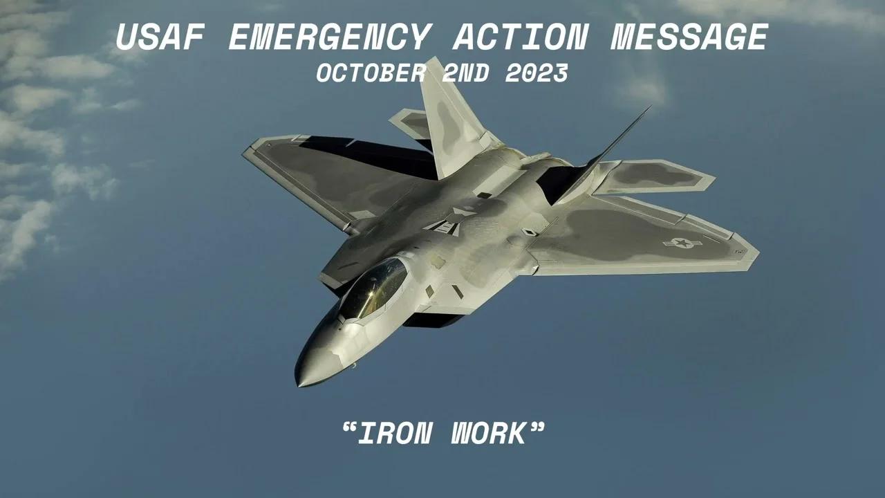 Military Radio | USAF Emergency Action Message 
