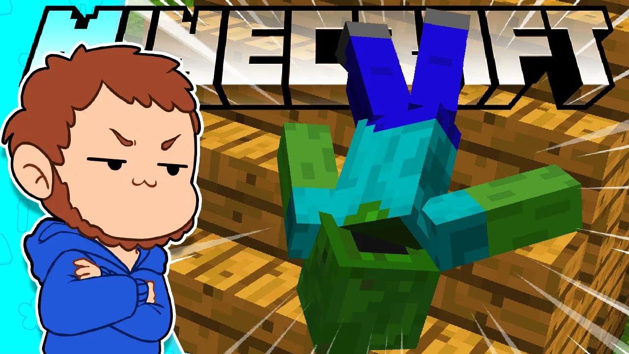 Minecraft But The Mobs Are Floppy W Wife