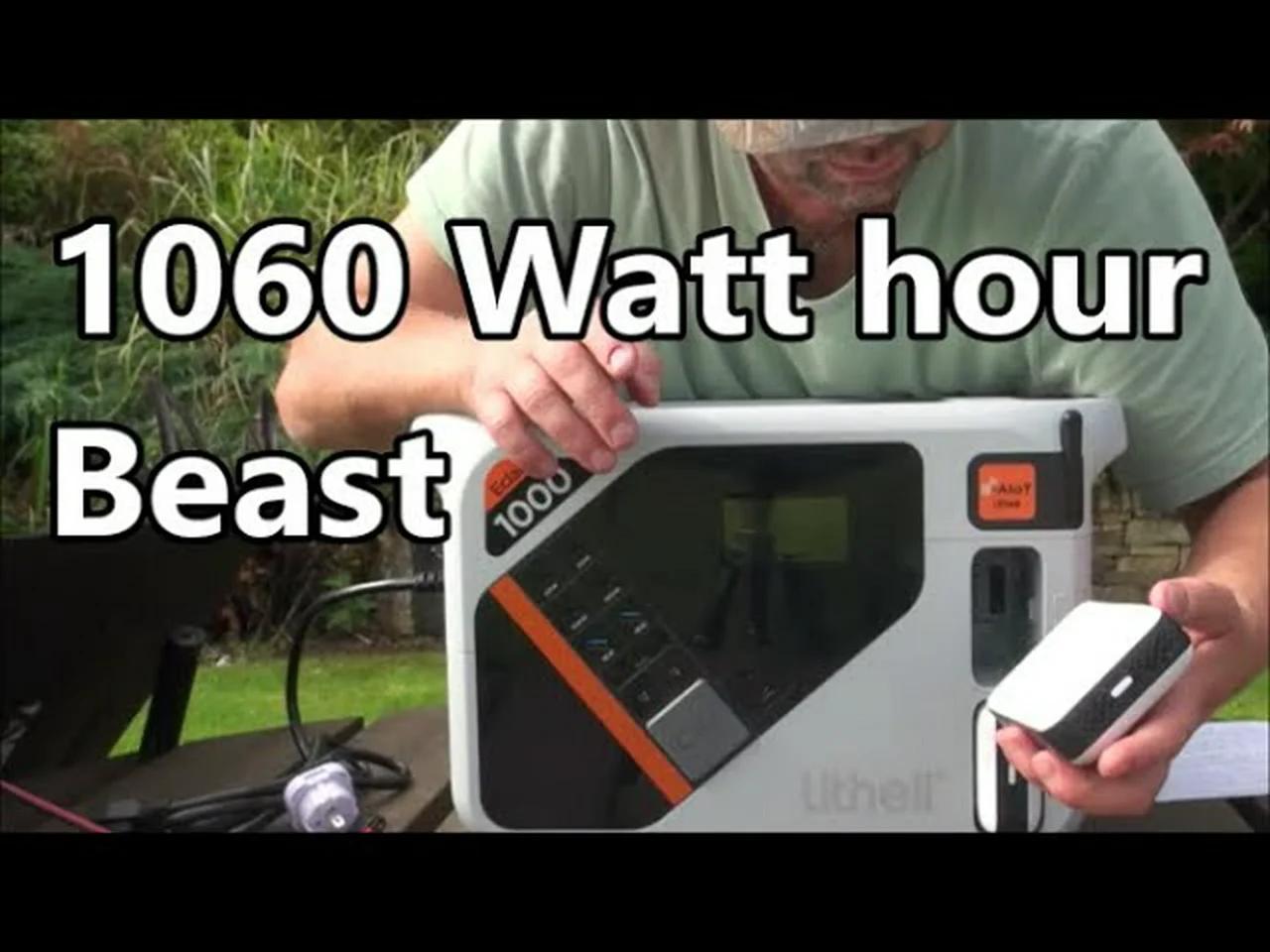 Litheli Eclair 1000 Power Station - A Beast With Great Features