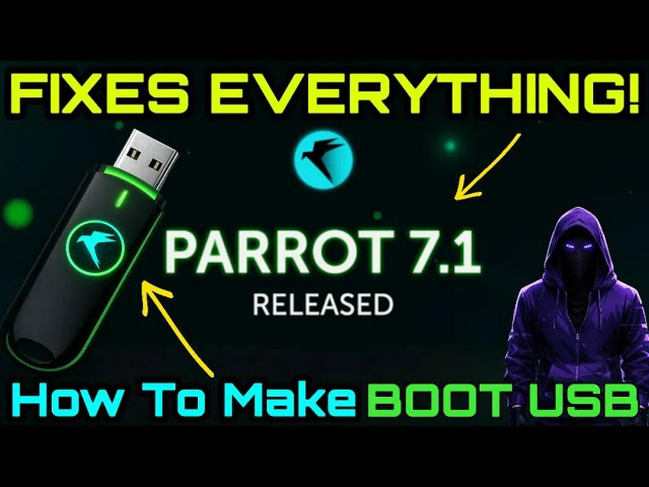 Parrot OS 7.1 Fixes Everything!! — Update Breakdown + How To Make a ...