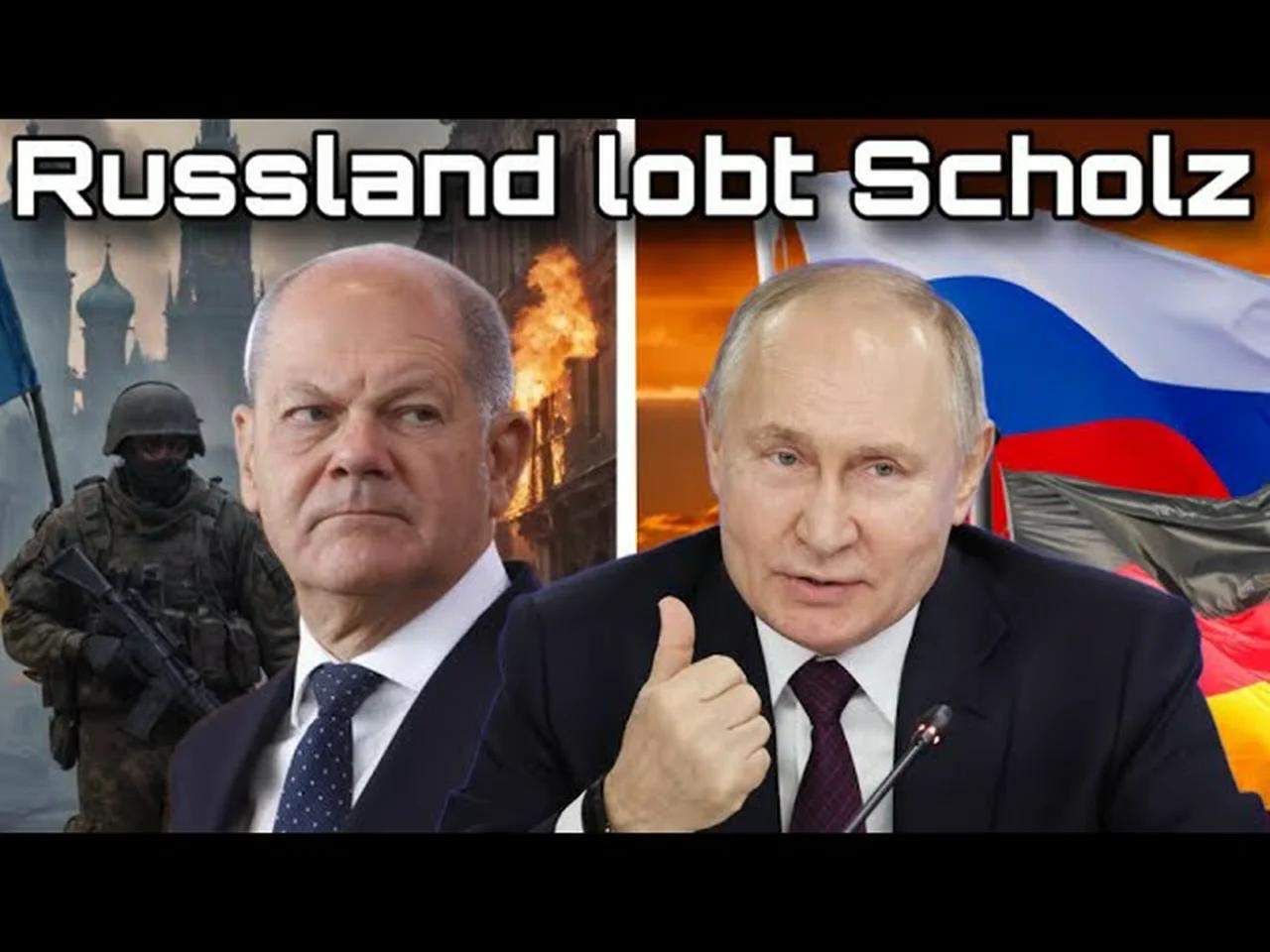 ⁣Russland lobt Scholz: Wechselt der Kanzler die Seiten?