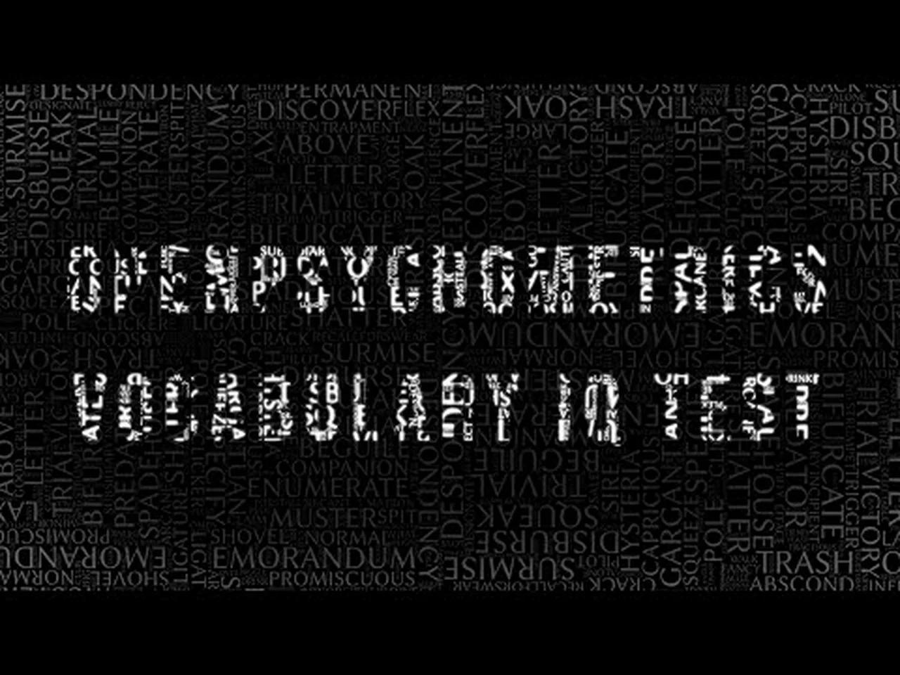 OpenPsychometrics.org Vocabulary IQ test: An Examination