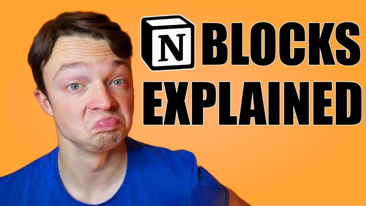 Notion Blocks Explained