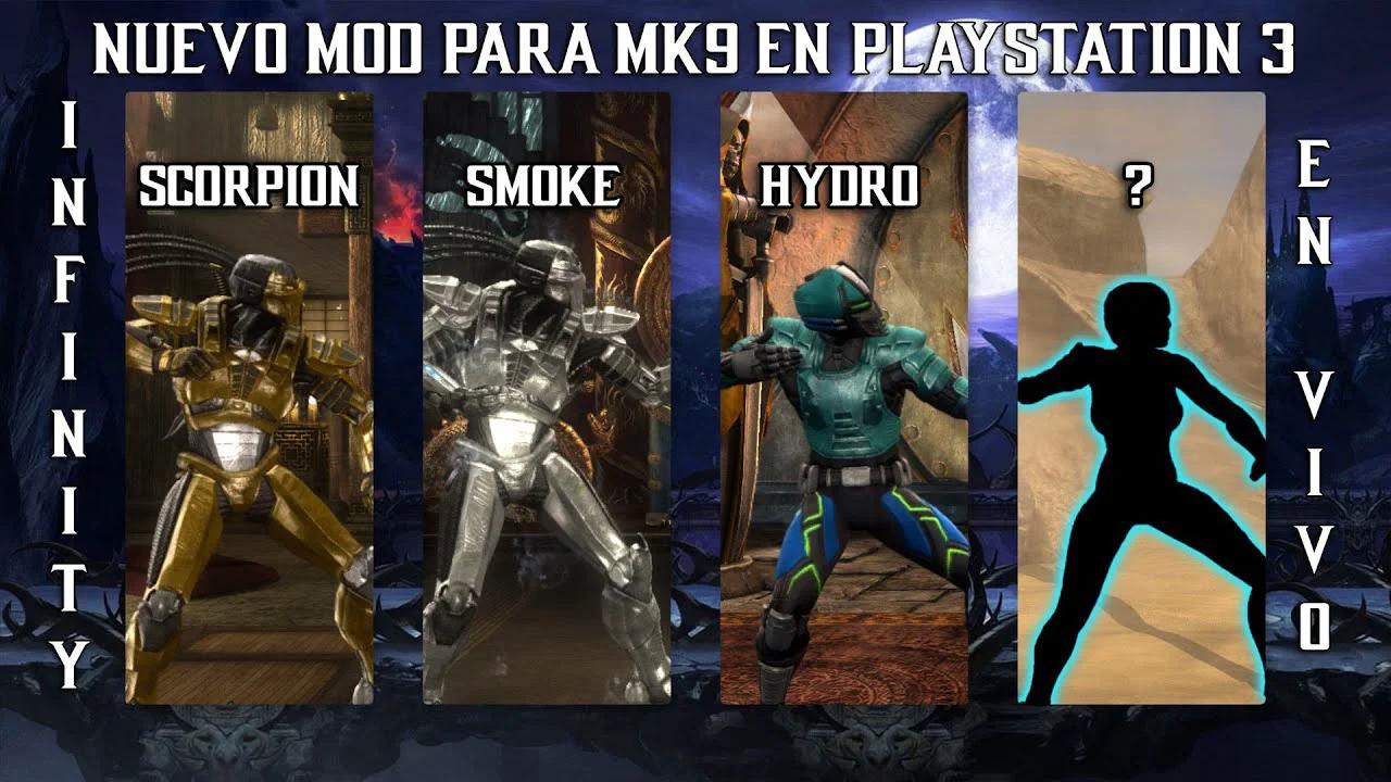 NUEVOS MODS PARA MORTAL KOMBAT 9 EN PS3 | LOS PROBAMOS EN VIVO | ¡YA ...