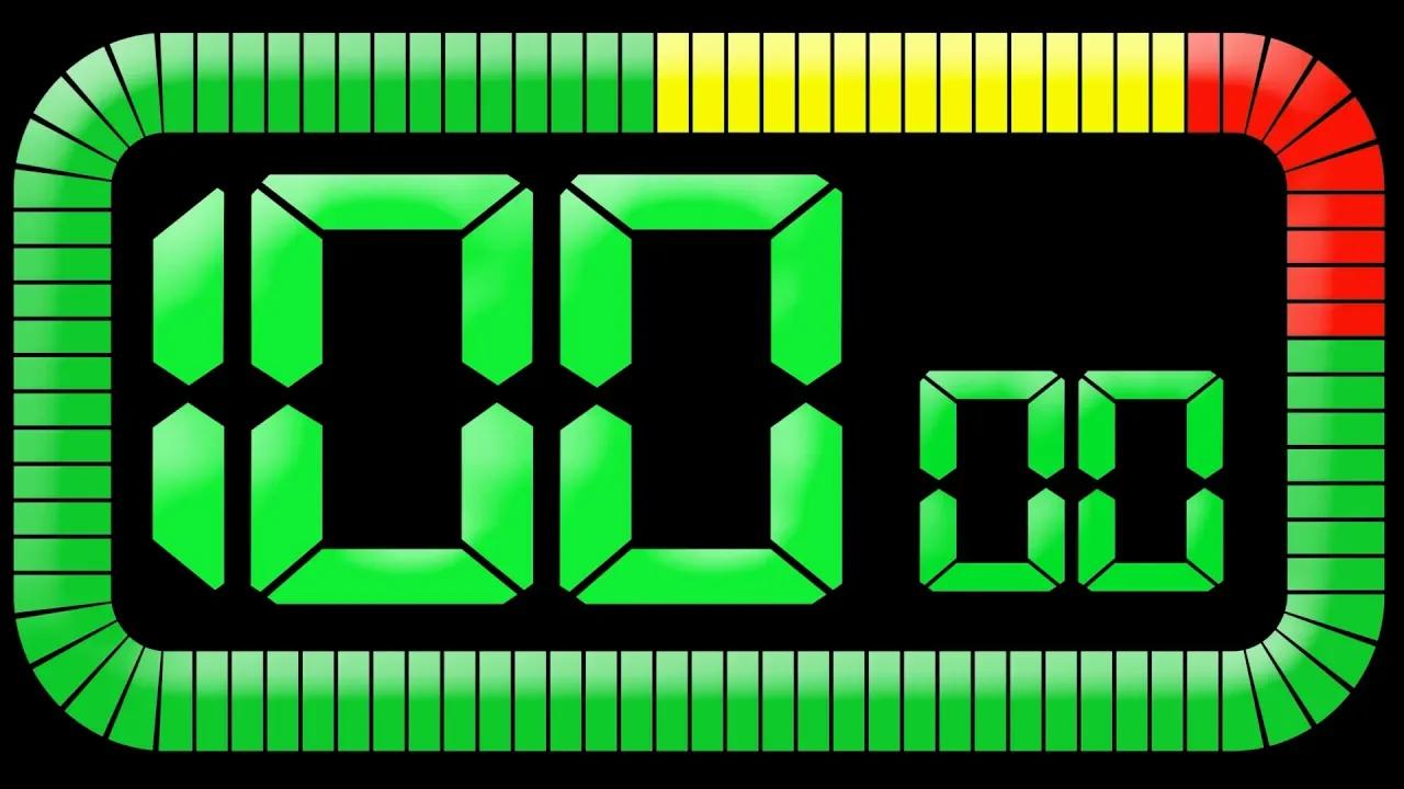 100 Second Timer Countdown With No Copyright Music 100 To 0 Countdown