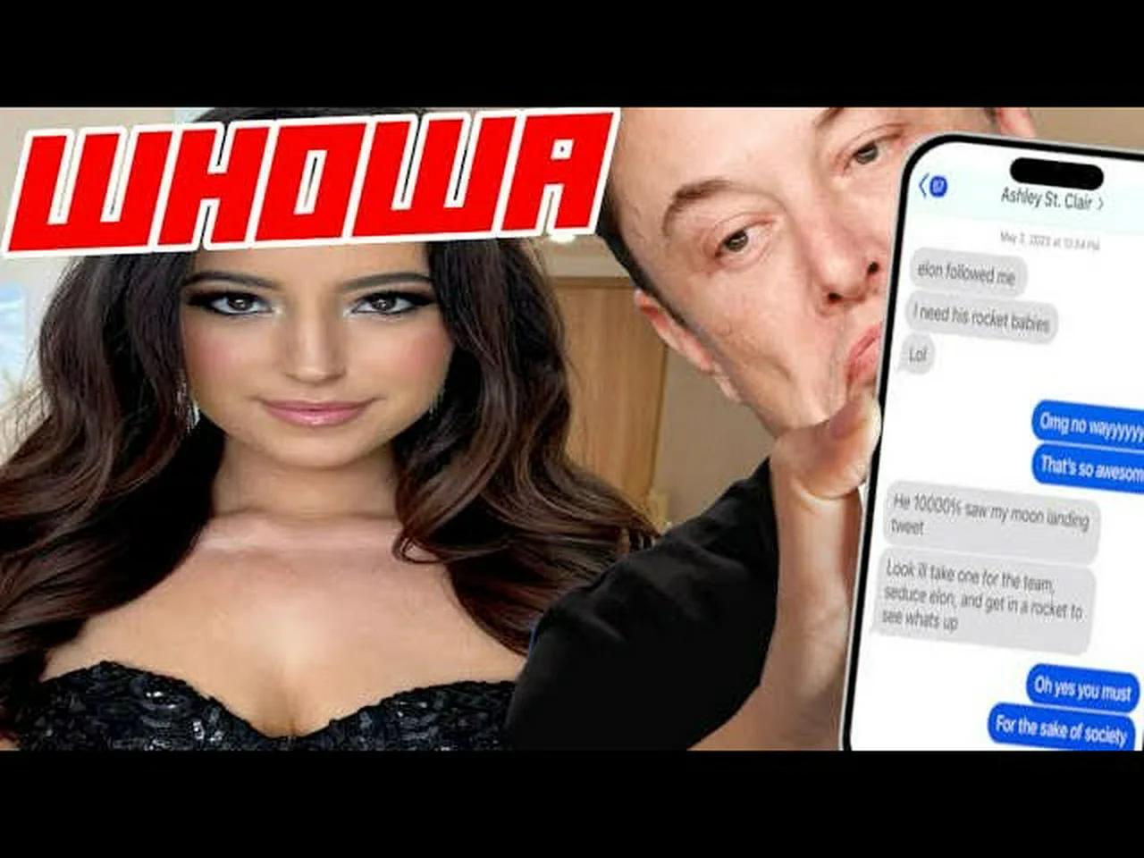 Ashley St. Clair Hits Elon With Paternity Suit and Leaks His Signal