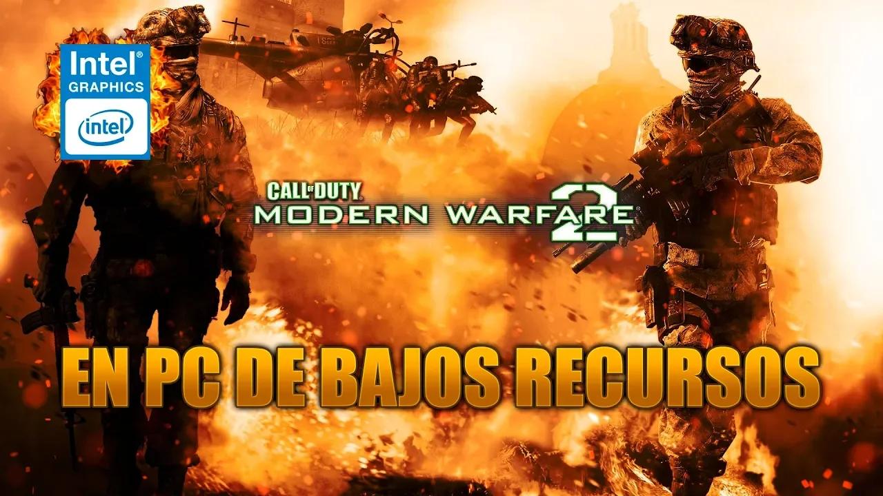 SE PUEDE JUGAR CALL OF DUTY: MODERN WARFARE 2 EN UNA PC DE BAJOS ...