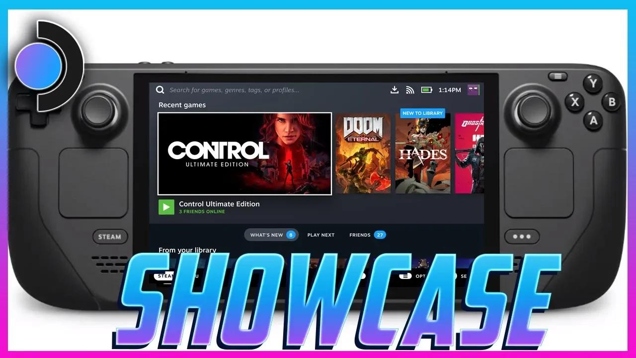 Steam Deck UI Overview! A Look At Steam OS and Desktop Mode Running On ...