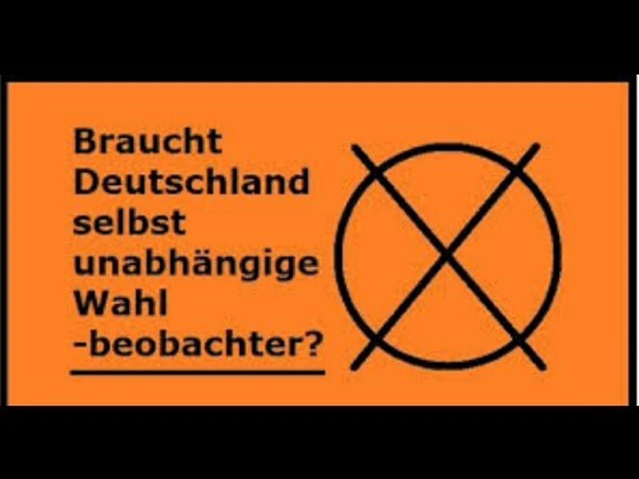 Bewiesen: Die Wahlen in Deutschland sind gefälscht - selbst geistig Behinderte werden manipuliert