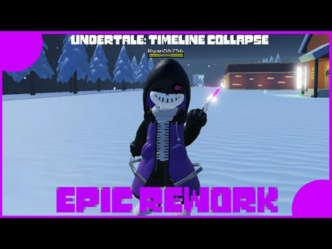 Epic Sans rework showcase [Undertale: Timeline Collapse]