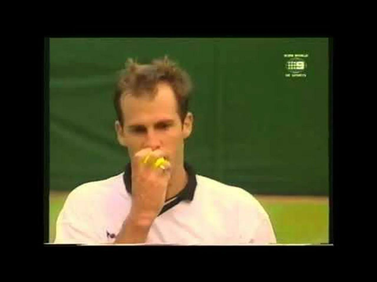 Greg Rusedski vs Vince Spadea - Wimbledon 2000 1R Highlights