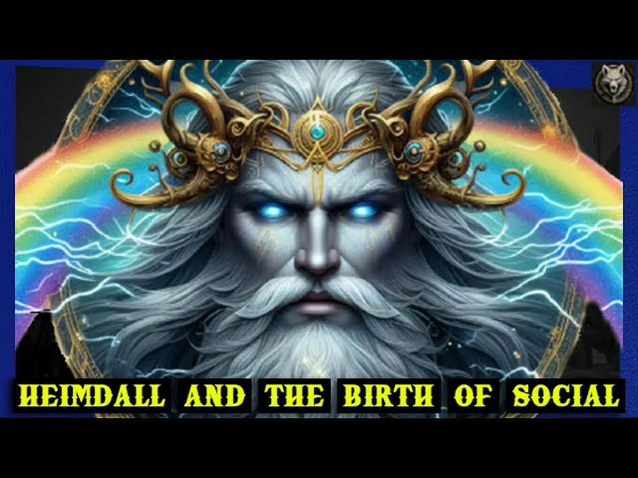 HEIMDALL🌈The Birth of 3️⃣viking roles in society (Ch#9) NORSE MYTHOLOGY ...