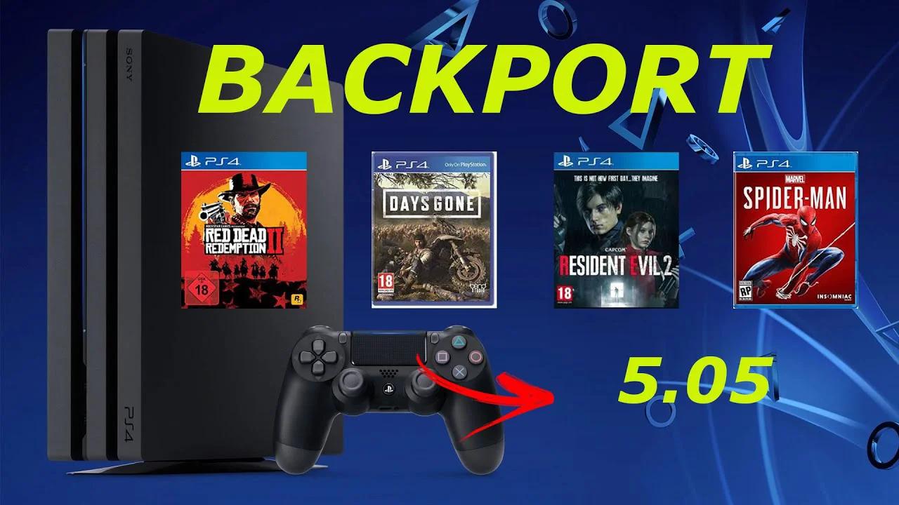 PS4 BACKPORT PKG 6.72 PARA 5.05