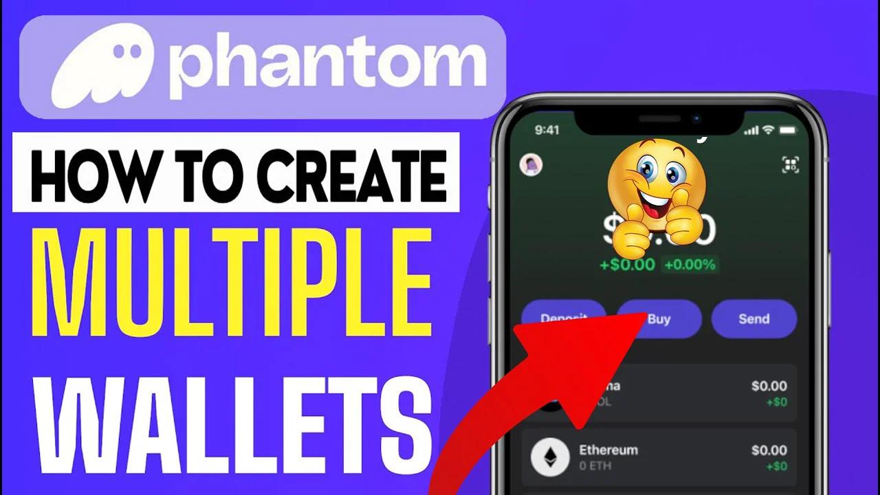How To Create Multiple Phantom Wallet Crypto Wallets Info