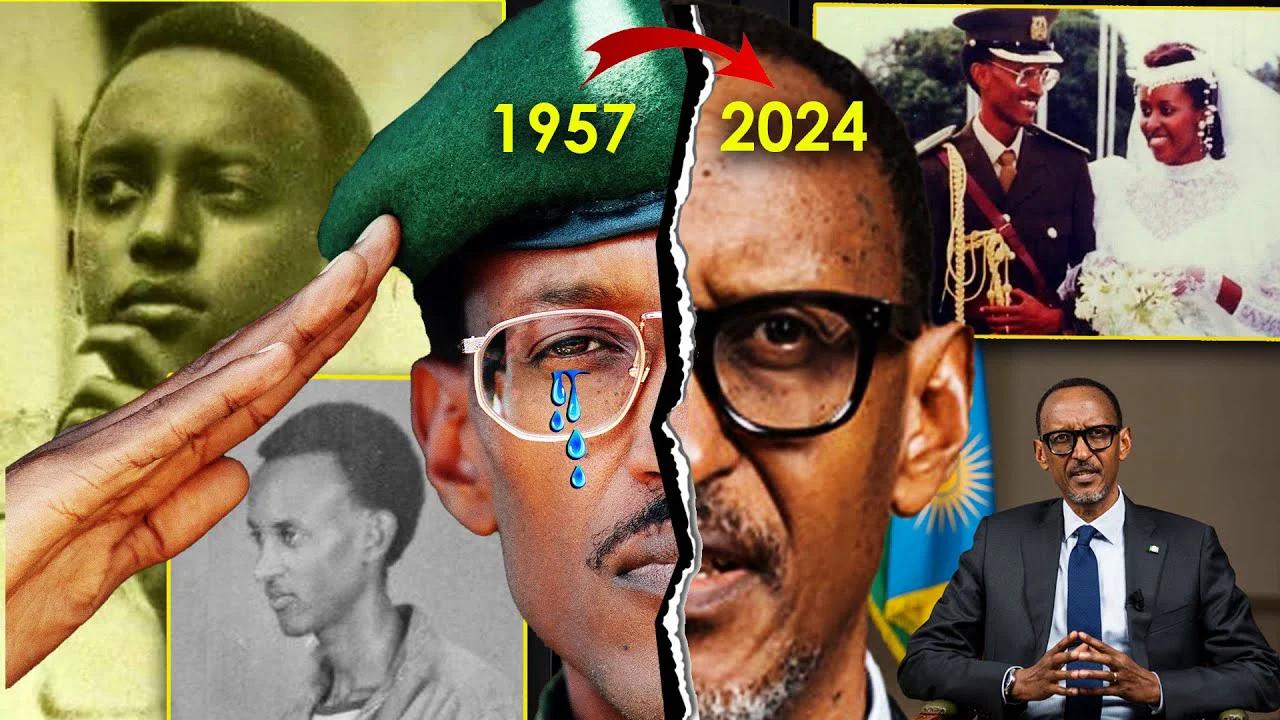 AMATEKA N'UBUZIMA BWA PREZIDA PAUL KAGAME GUHERA MU 1957 KUGEZA MU 2024 ...