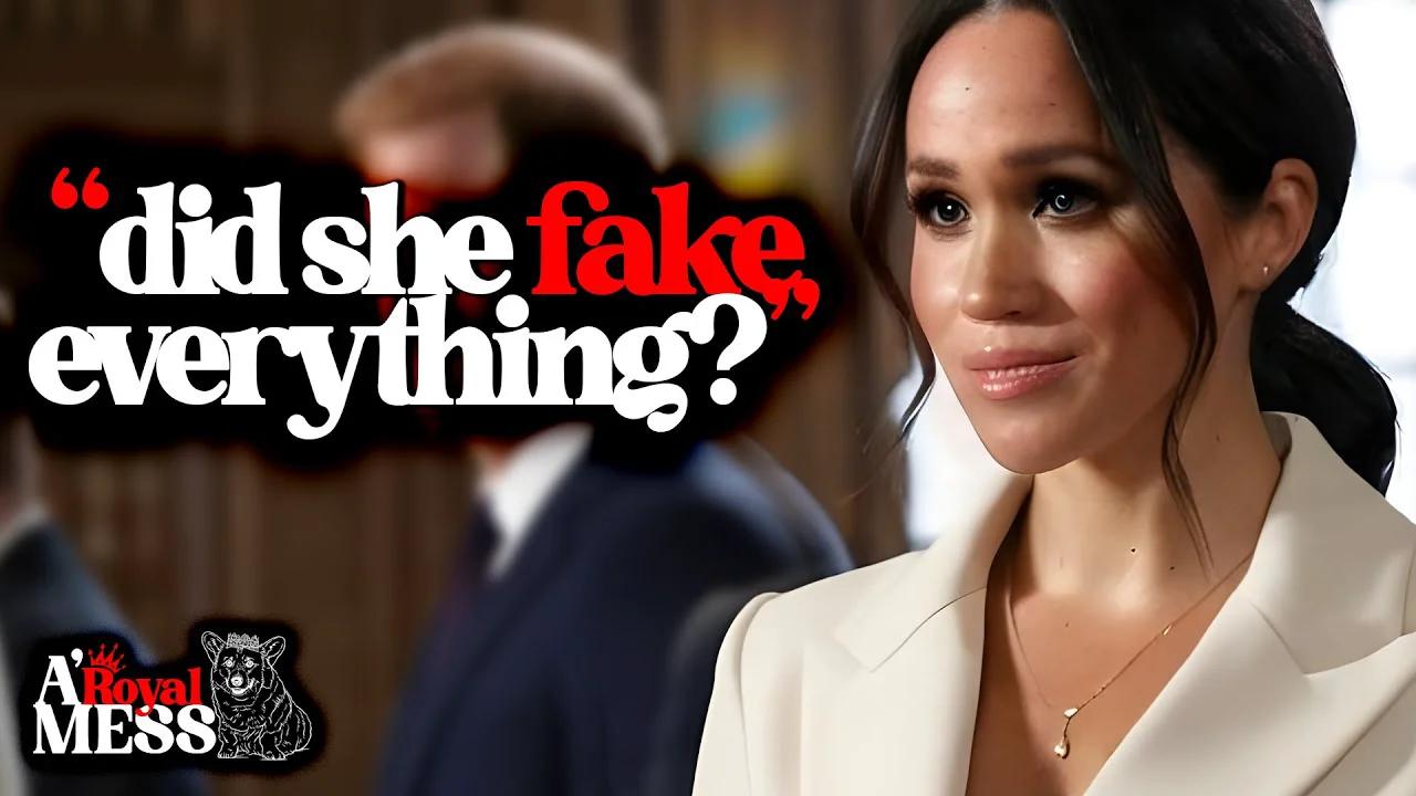 Meghan Markle Did She Fake The Entire Thing? A Royal Mess