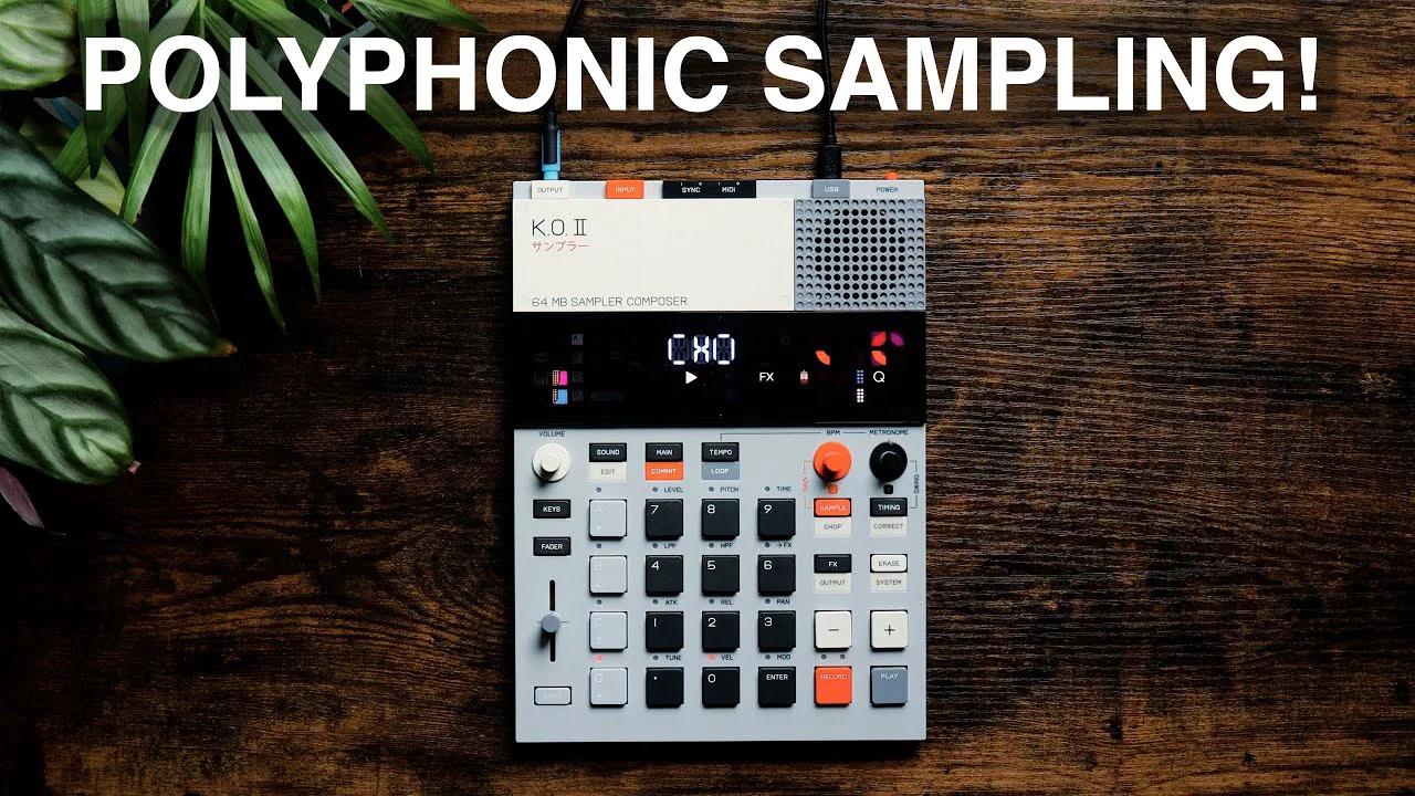 Sampling Synths with the Teenage Engineering KO2!