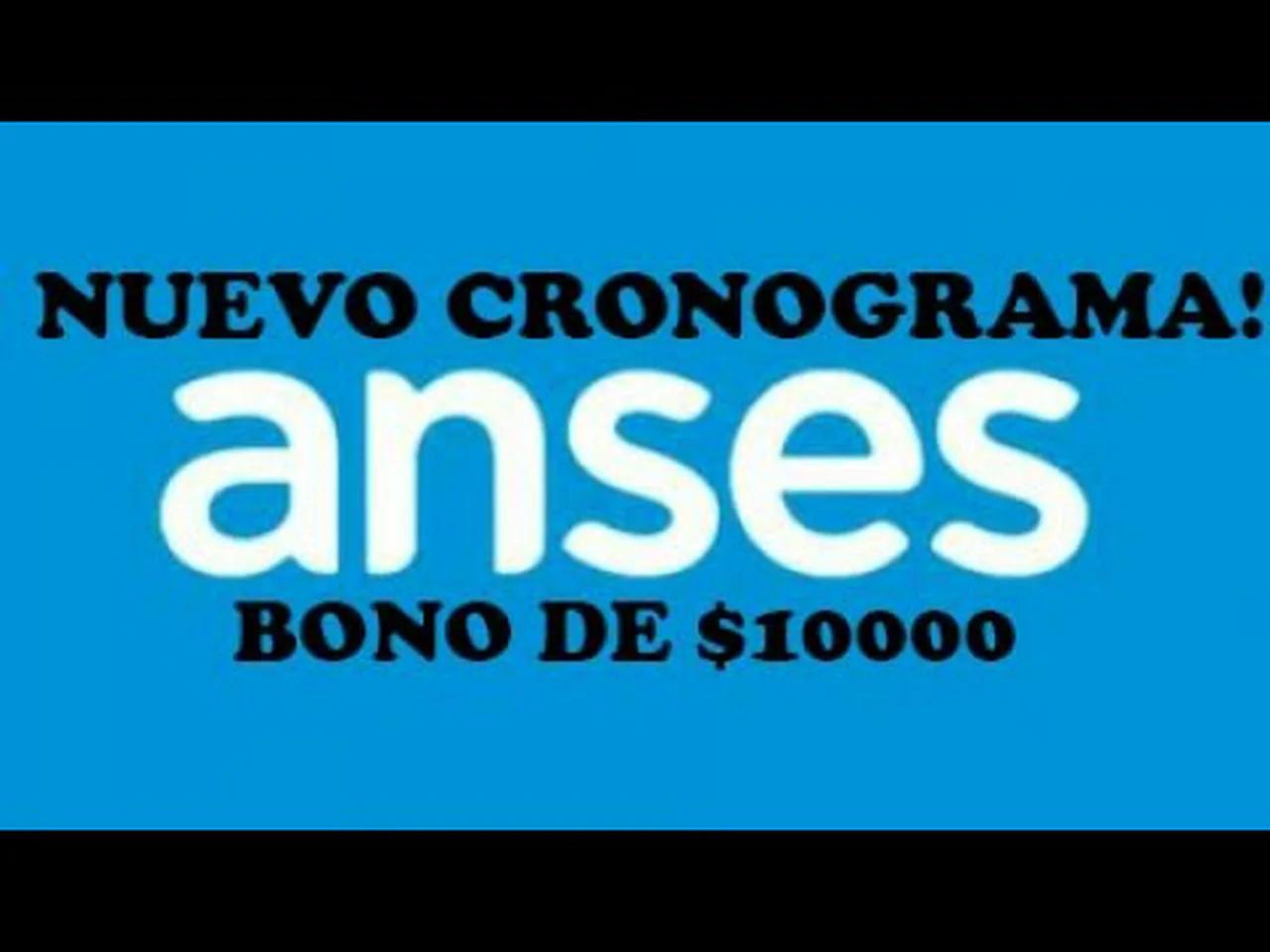 NUEVO CRONOGRAMA Como saber si cobro el bono de 10000 pesos Cuando ...