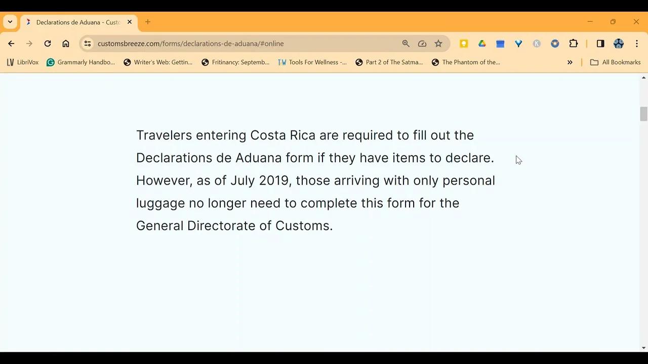 Mastering Costa Rica Customs Forms: Your Easy Step-by-Step Guide