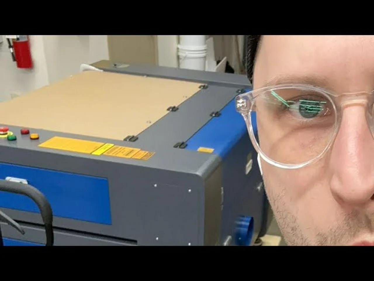 Setting up Omtech 80w C02 Laser