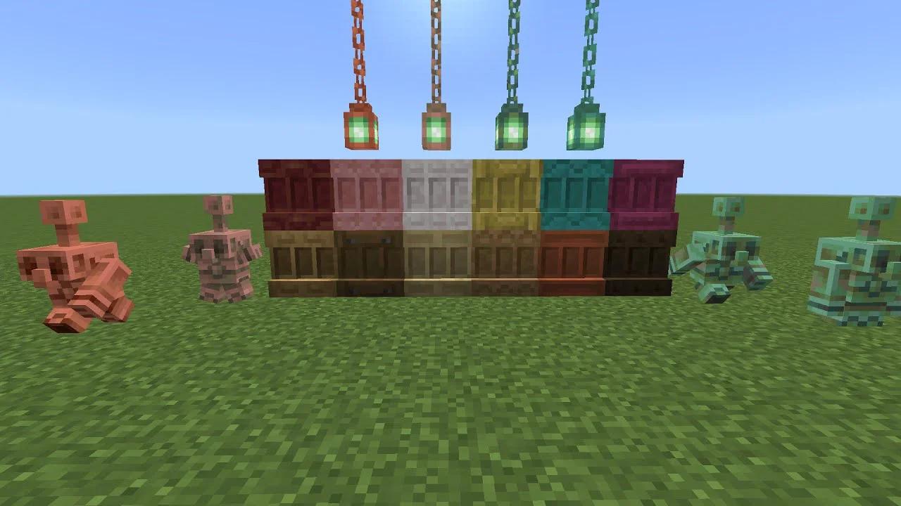 Getting All Of The New Copper Items - Wer SMP