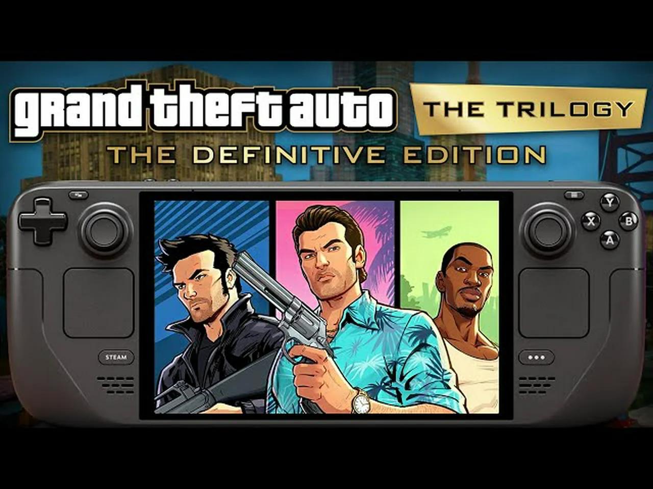 Grand Theft Auto The Trilogy Definitive Edition Steam Deck Performance K UVSpXaJX8