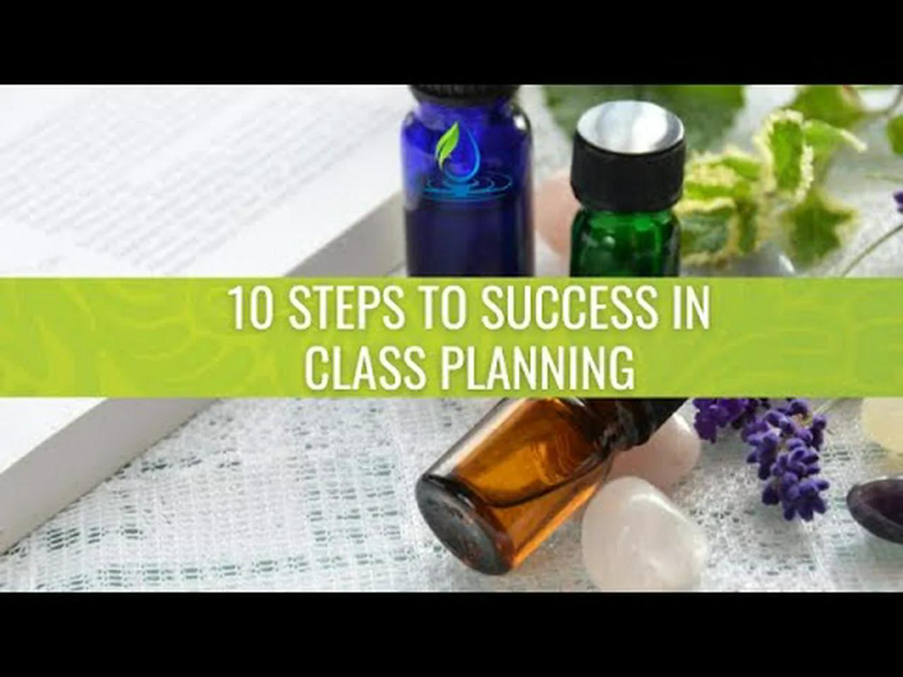 10 Steps In Planning Your Essential Oil Class Teacher Training